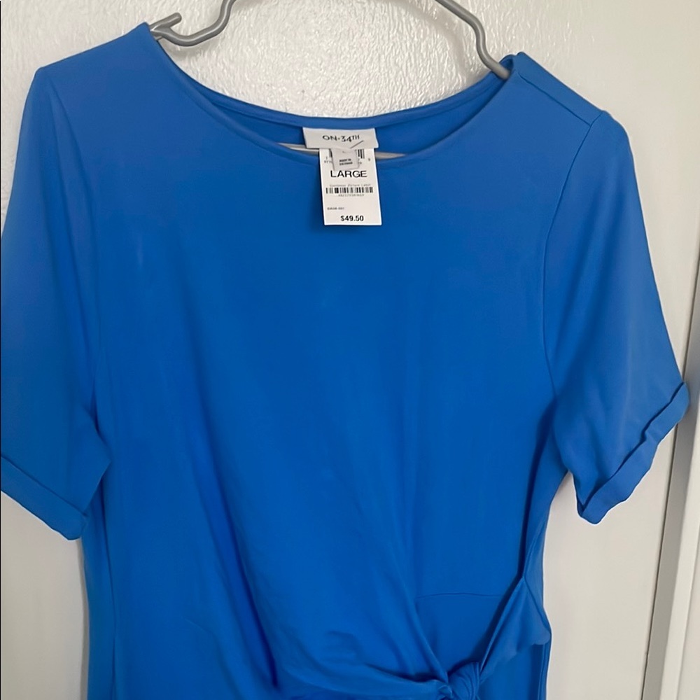 One Love Women's Blue Midi Dress